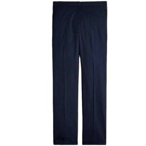 NEW J. Crew Kate Cuffed Straight Pants Lightweight NAVY BLUE Size 12 BP374 nw